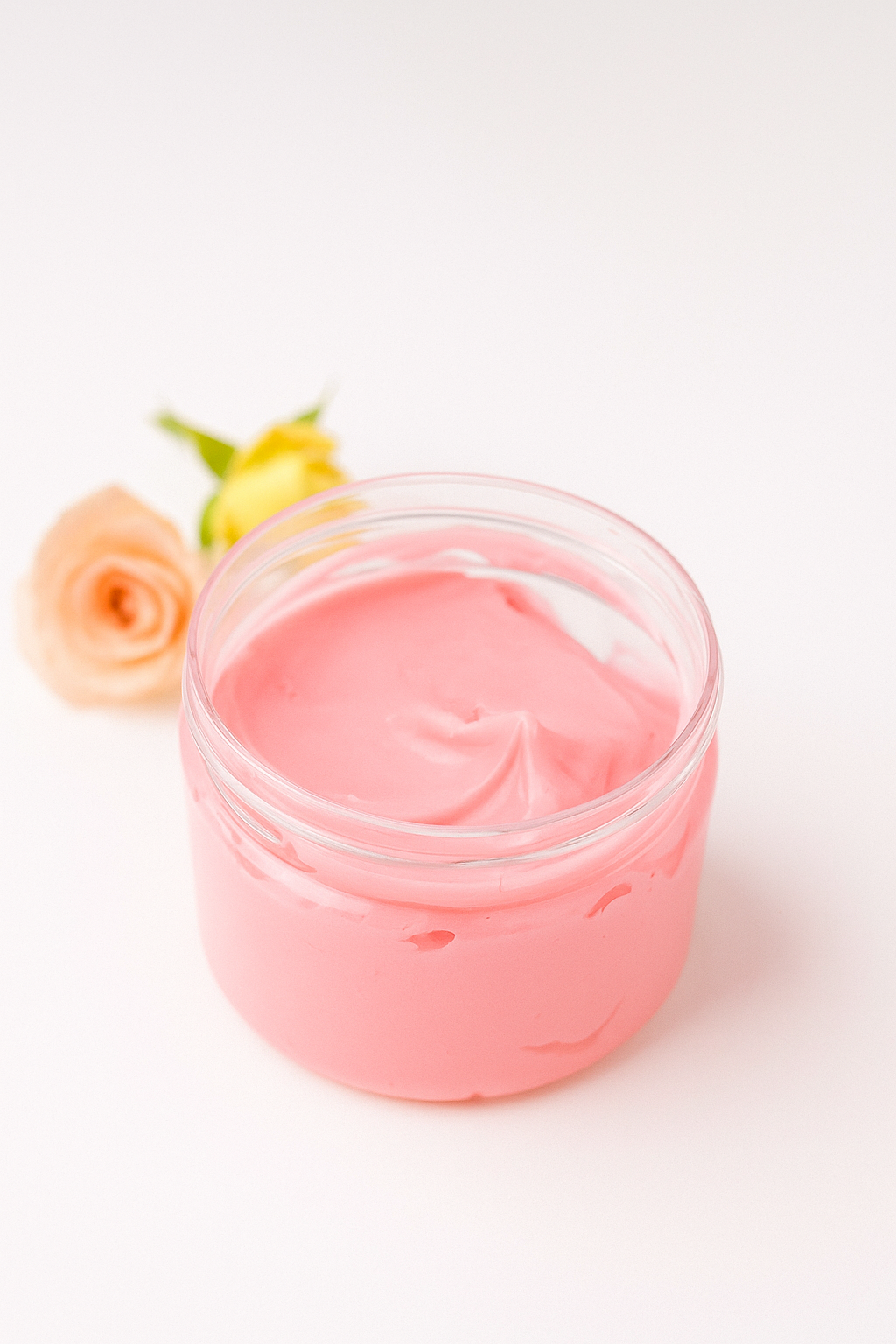 Natural rose body butter-زبدة الورد الطبيعيه للجسم
