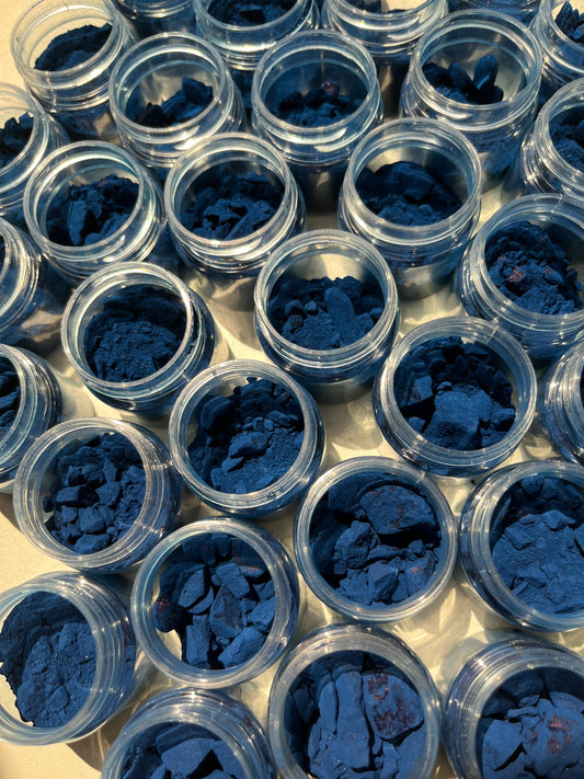 نيله زرقاء خام-Raw Moroccan blue Nila